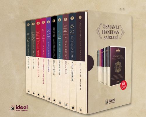 Osmanlı Hanedan Şairleri Serisi 10 Kitap Kutulu Set