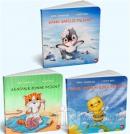 0-3 Yaş Resimli İnteraktif Çocuk Kitapları Set 2 (3 Kitap Takım)