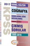 2017 KPSS Genel Kültür Coğrafya Konularına Göre Düzenlenmiş Tamamı Çözümlü 1999-2016 Çıkmış Sorular