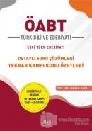 2021 ÖABT Türk Dili ve Edebiyatı Detaylı Soru Çözümleri Tekrar Kampı Konu Özetleri