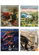Harry Potter Resimli Özel Baskı Serisi (4 Kitap Takım)