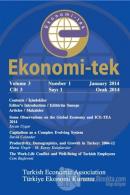 Ekonomi-tek Volume / Cilt: 3 No: 1 January / Ocak 2014