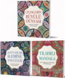 Mandala Büyükler İçin Boyama Seti (3 Kitap Takım)