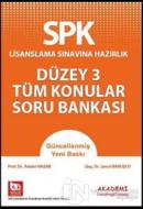SPK Lisanslama Sınavına Hazırlık Düzey 3 Tüm Konular Soru Bankası