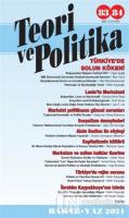 Teori ve Politika Dergisi Sayı: 83 - 84 Bahar - Yaz 2021