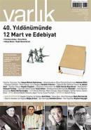 Varlık Aylık Edebiyat ve Kültür Dergisi Sayı: 1242 - Mart 2011