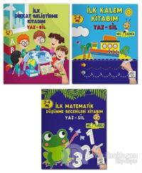 2-4 Yaş Evde Etkinlik Seti - Mucit Karınca Serisi YAZ-SİL Kitaplar