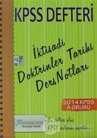 2014 KPSS Defteri İktisadi Doktrinler Tarihi Ders Notları