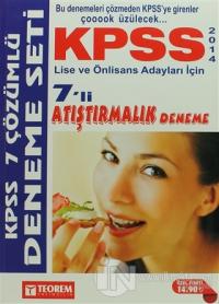 2014 KPSS Lise ve Ön Lisans 7'li Atıştırmalık Çözümlü Deneme Teorem Yayıncılık