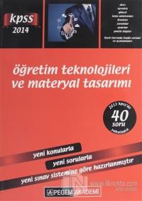 2014 KPSS Öğretim Teknolojileri ve Materyal Tasarımı
