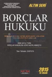 2015 Borçlar Hukuku Altın Seri