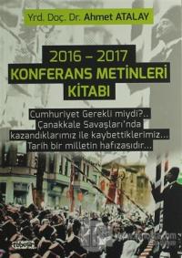 2016 - 2017 Konferans Metinleri Kitabı