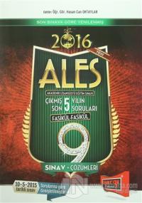 2016 ALES Çıkmış Son 5 Yılın Soruları - Fasikül Fasikül 9 Sınav ve Çözümleri