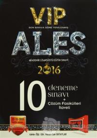 2016 ALES VIP 10 Deneme Sınavı + Çözüm Fasikülleri İlaveli