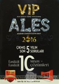2016 ALES VIP Son 5 Yılın Çıkmış Soruları Fasikül 10 Sınav + Çözümleri