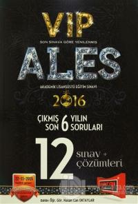 2016 ALES VIP Son 6 Yılın Çıkmış Soruları 12 Sınav + Çözümleri