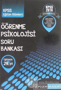 2016 KPSS Öğrenme Psikolojisi Soru Bankası