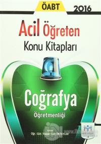 2016 ÖABT Coğrafya Öğretmenliği Acil Öğreten Konu Kitapları