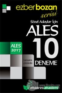 2017 Ezberbozan ALES Sözel Adaylar İçin Tamamı Çözümlü 10 Deneme