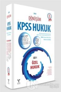 2018 Dönüşüm KPSS Hukuk Cilt 1 Özel Hukuk (4 Kitap Takım)