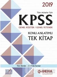 2019 KPSS Genel Kültür Genel Yetenek Konu Anlatımlı Tek Kitap