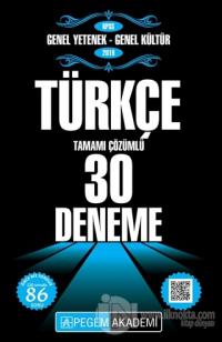 2019 KPSS Genel Yetenek Genel Kültür - Türkçe Tamamı Çözümlü 30 Deneme