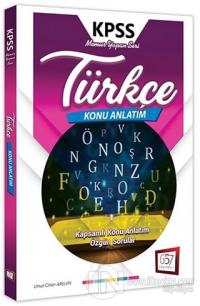 2019 KPSS Memur Yapan Seri Türkçe Konu Anlatım