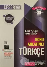 2020 KPSS Genel Yetenek Genel Kültür Video Destekli Konu Anlatımlı - Türkçe