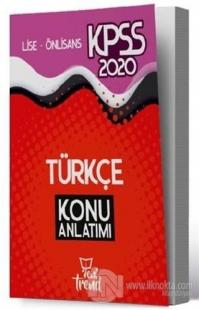 2020 KPSS Lise Önlisans Genel Yetenek Genel Kültür Türkçe Konu Anlatımı