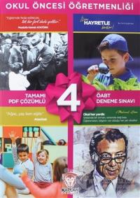 2020 ÖABT Okul Öncesi Öğretmenliği Tamamı PDF Çözümlü 4 Deneme Sınavı