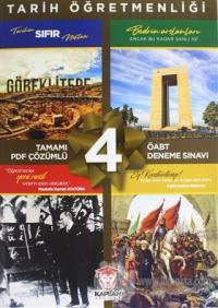 2020 ÖABT Tarih Öğretmenliği Tamamı PDF Çözümlü 4 Deneme Sınavı