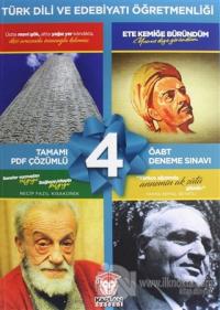 2020 ÖABT Türk Dili ve Edebiyatı Öğretmenliği Tamamı PDF Çözümlü 4 Deneme Sınavı
