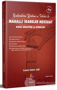 2020 Renklendirme Yöntemi ve Tablolar ile Mahalli İdareler Mevzuat Konu Anlatımı ve Sorular