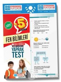 2021 5. Sınıf Fen Bilimleri Video Çözümlü Yaprak Test