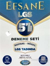 2021 Efsane 8.Sınıf LGS 5'li Deneme Seti Sayısal-Sözel LGS Tadında