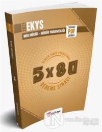 2021 EKYS MEB Müdür - Müdür Yardımcılığı 5x80 Tamamı PDF Çözümlü Deneme Sınavı