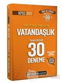 2021 KPSS Genel Yetenek Genel Kültür Vatandaşlık 30 Deneme