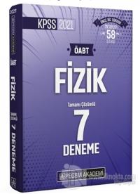 2021 KPSS ÖABT Fizik Tamamı Çözümlü 7 Deneme
