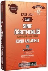 2021 KPSS ÖABT Sınıf Öğretmenliği Alan Bilgisi Alan Eğitimi Video Destekli Konu Anlatımlı Modüler Set (7 Kitap Takım)
