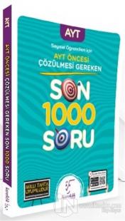 2021 Sözel Öğrencileri İçin AYT Öncesi Çözülmesi Gereken Son 1000 Soru