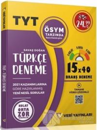 2021 TYT 15x40 Türkçe Deneme