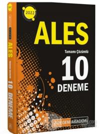 ALES Tamamı Çözümlü 10 Deneme