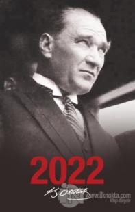 2022 Atatürk Ajandası Portre - Siyah