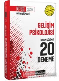 2022 KPSS Eğitim Bilimleri Gelişim Psikolojisi 20 Deneme