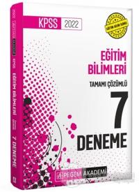 2022 KPSS Eğitim Bilimleri Tamamı Çözümlü 7 Deneme