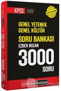 KPSS Genel Yetenek Genel Kültür Soru Bankası Ezber Bozan 3000 Soru