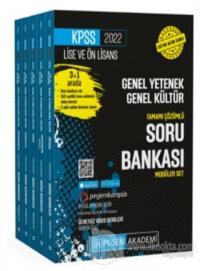 2022 KPSS Lise ve Önlisans Genel Yetenek Genel Kültür Tamam Çözümlü Soru Bankası Seti