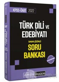 2022 KPSS ÖABT Türk Dili ve Edebiyatı Tamamı Çözümlü Soru Bankası