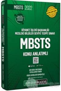 2022 MBSTS Diyanet İşleri Başkanlığı Mesleki Bilgiler Seviye Tespit Sınavı MBSTS Konu Anlatımlı