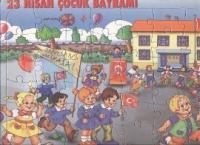 23 Nisan Çocuk Bayramı Puzzle (25 x 35)
